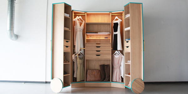 Walk-In Closet, A Smart Storage Unit by Hosun Ching - Inspiring Modern Home