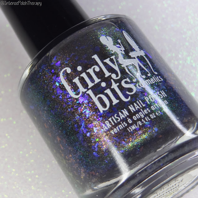 Girly Bits Black Blizzard | June 2019 Polish Pickup