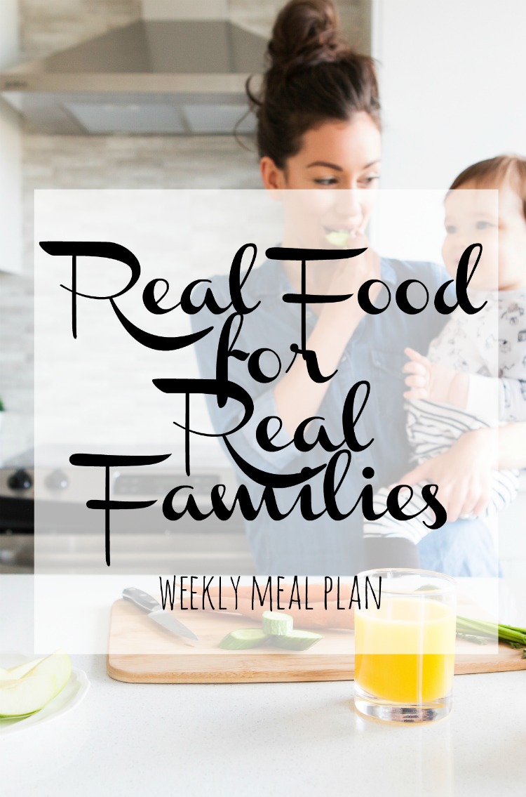 Weekly Family meal Plan 2017 Week 24