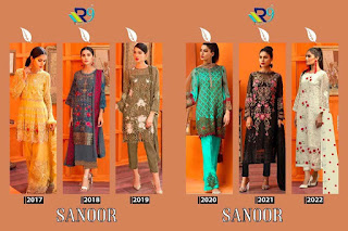 Santoor Georgette Wholesale Salwar Suit Catalog