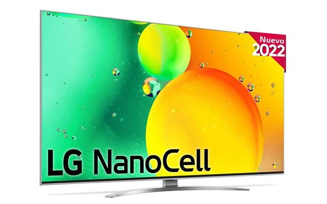 LG 43NANO786QA: Smart TV 4K de 43'' con tecnología NanoCell y asistentes de voz integrados