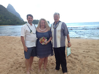 Larry LaSota Kauai Wedding Minister at Tunnels Beach