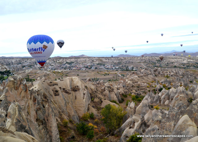 Hot air balloons in Goreme