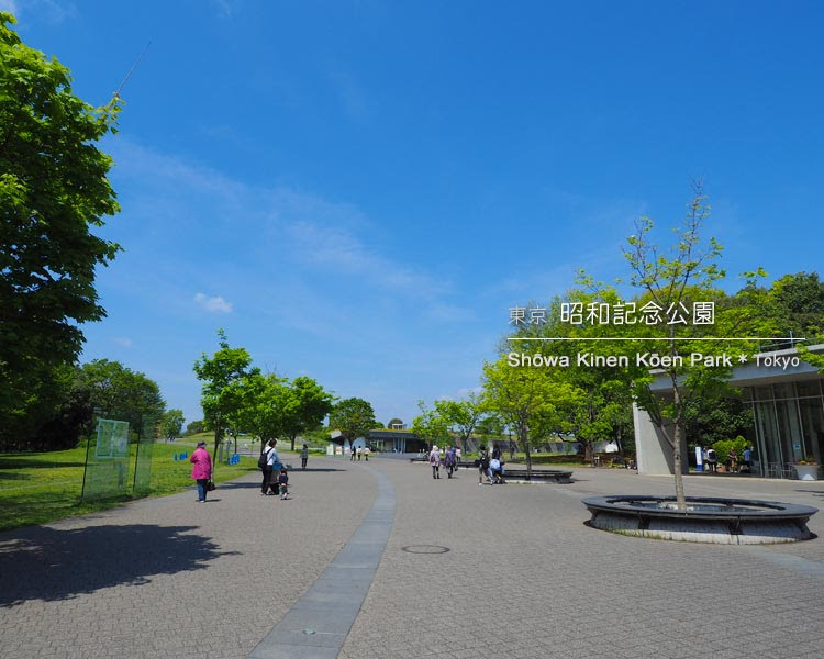 昭和記念公園の立川口