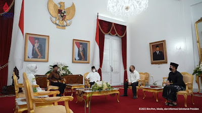 Hari Pertama Idul Fitri, Prabowo Silaturahmi di Istana Kepresidenan Yogyakarta