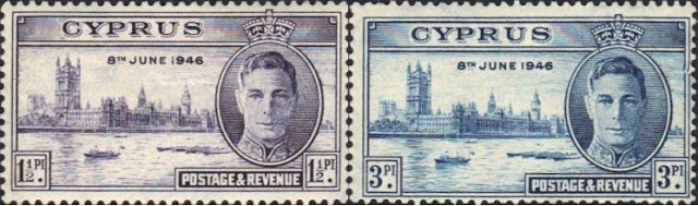Cyprus - 1946 - WW II victory - British Omnibus