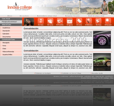 Propuesta de diseño para moodle.