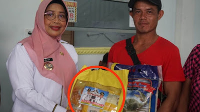 IJW Sesalkan Paket Bansos Pajang Foto Bupati-Wabup 