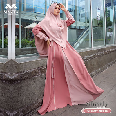 7 Warna Baju Gamis Myzta  Model Terbaru 3