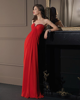  Charming Sheath/Column Strapless Beading Floor-length Chiffon Prom Dresses