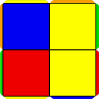 CLL 2x2x2 Cube T - 1