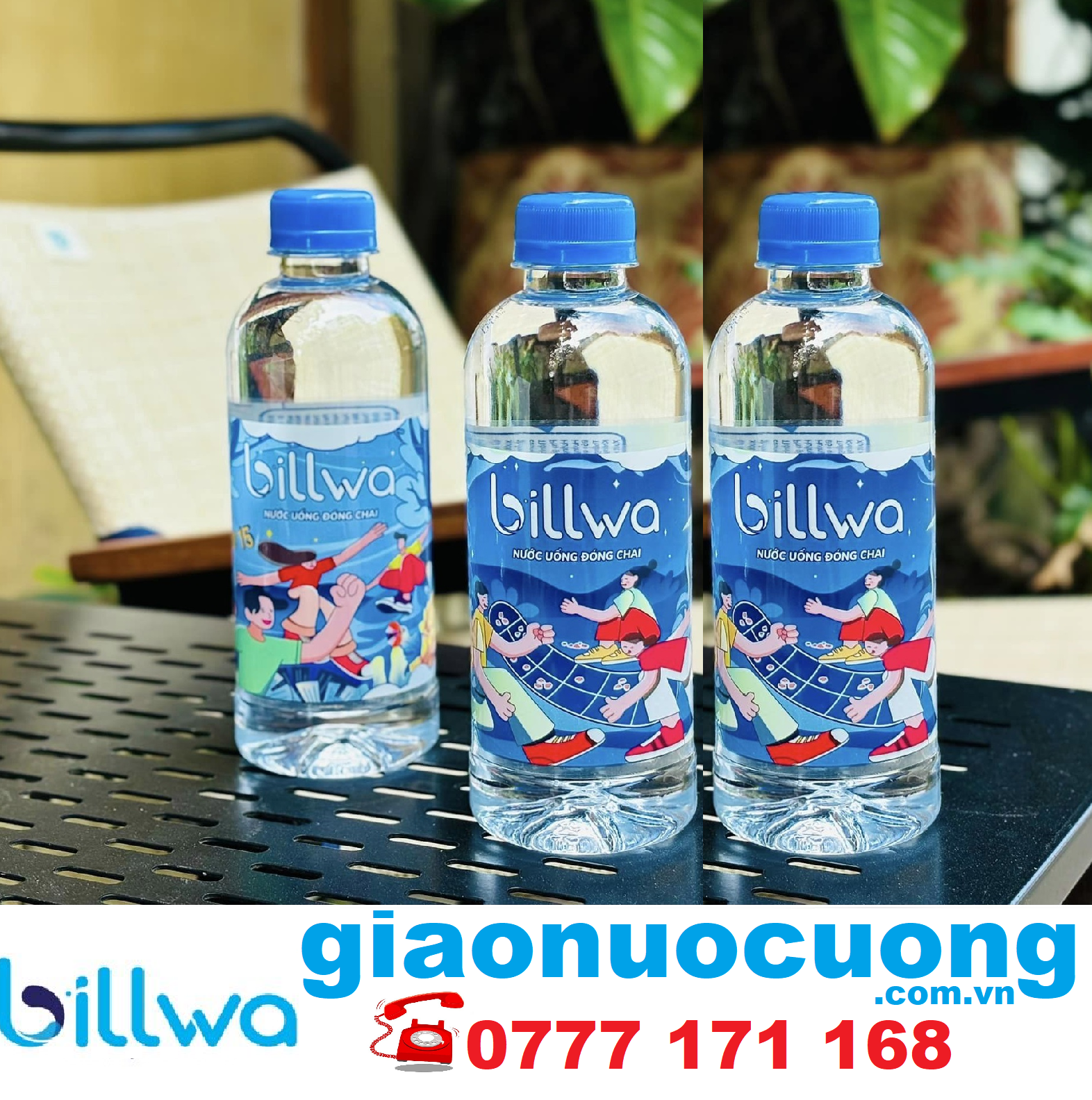 Nước suối Billwa 350ml- Thùng 24 chai