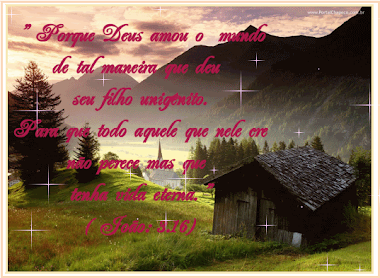 Com Jesus fico em qualquer cabana!