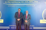 Sidang Terbuka Senat Pengukuhan Profesor Kehormatan Dr Pius Lustrilanang SIP MSi, CSFA, CFrA. Bupati Limi : Selamat dan Sukses 
