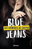 imagen de la portada de "Los crímenes de Chopin" de Blue Jeans