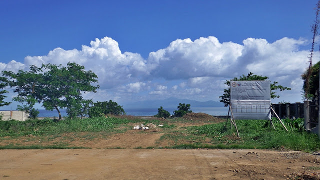 beautiful seaview from the St. Francis Borgia Parish Church, Cabucgayan, Biliran