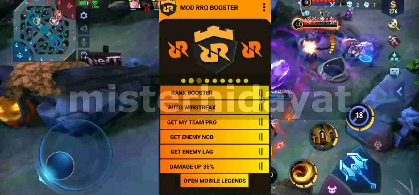 Apk Mod RRQ Booster Mobile Legends Patch Terbaru