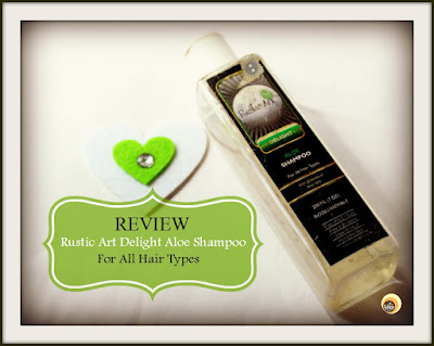 Review of Rustic Art Delight Biodegradable Aloe Shampoo on NBAM Blog