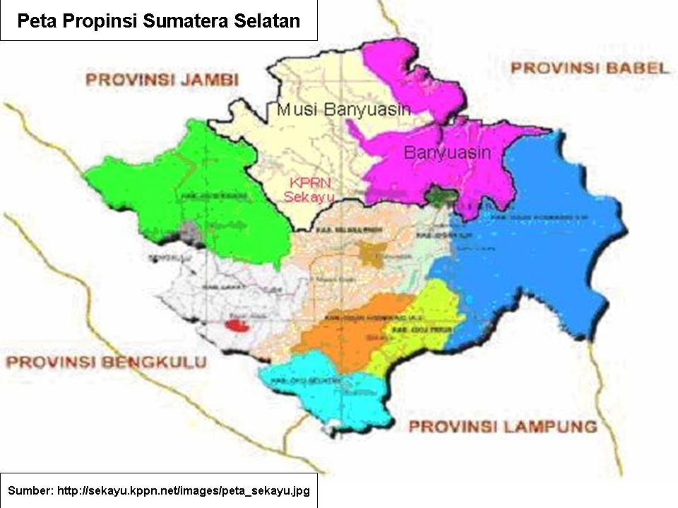 Dasar Dasar Ilmu Tanah Peta  Batas Administrasi Propinsi 