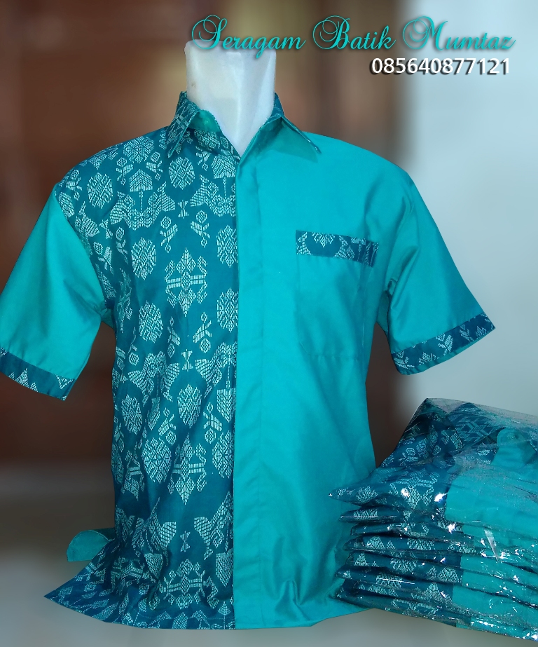 100+ Gambar Gambar Baju Batik Hijau Tosca dengan Baju Koko 