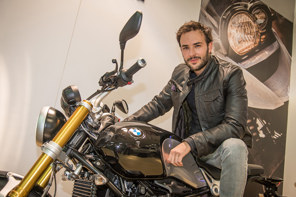 Sebastian Martínez celebra un año como embajador de BMW MOTORRAD