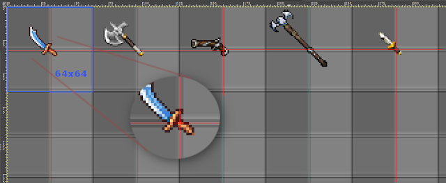 weapon sprite positions