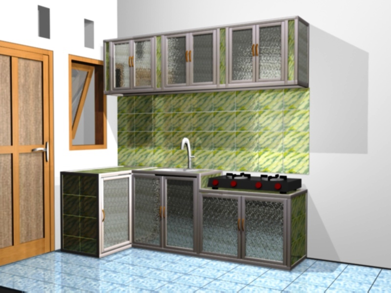  Pintu Dapur Aluminium  Desainrumahid com