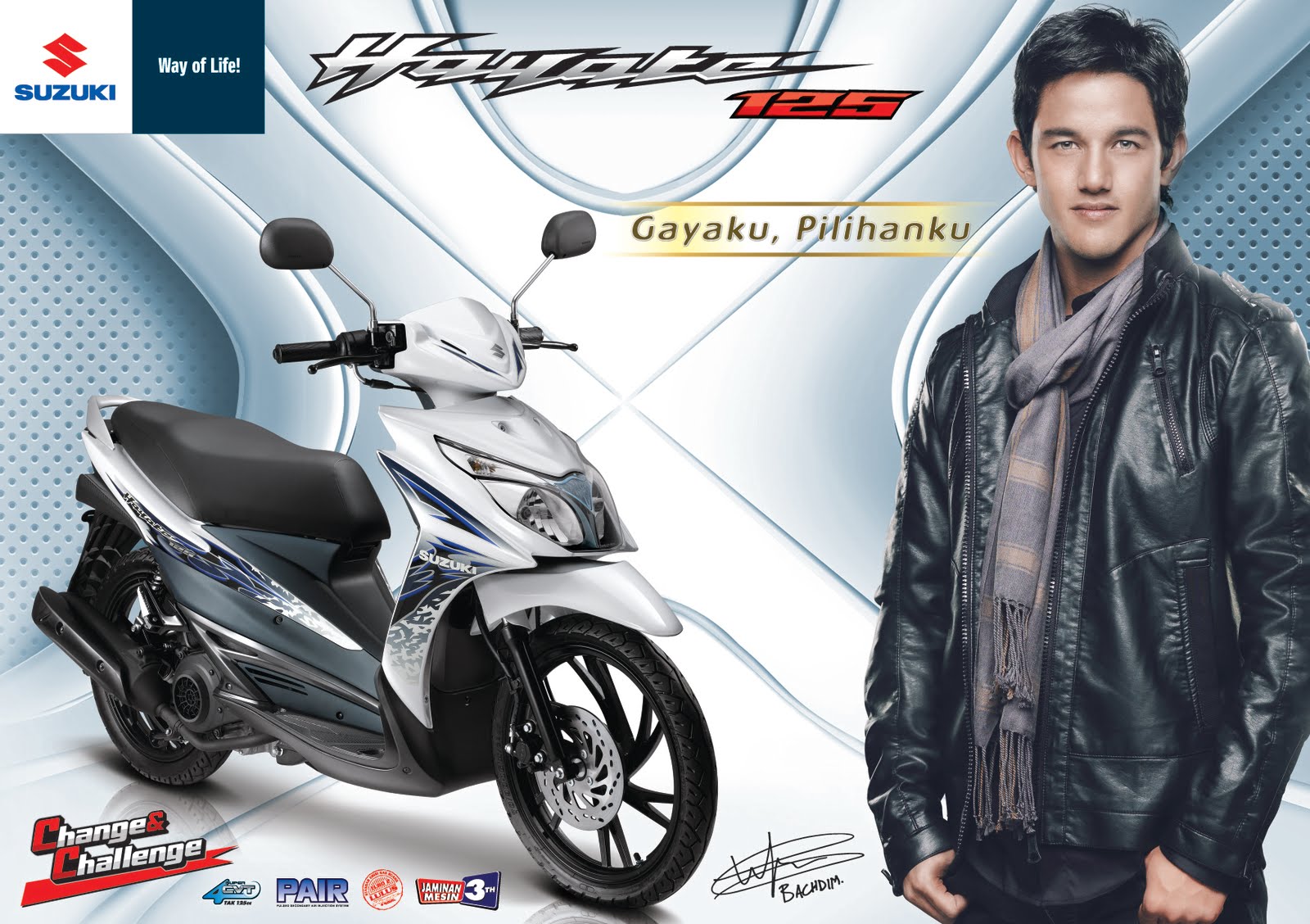 Ibedh Blog LAUNCHING SUZUKI HAYATE 125