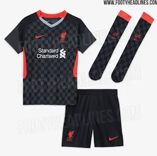 Pictures: Liverpool’s Nike third kit for 2020-21 season revealed