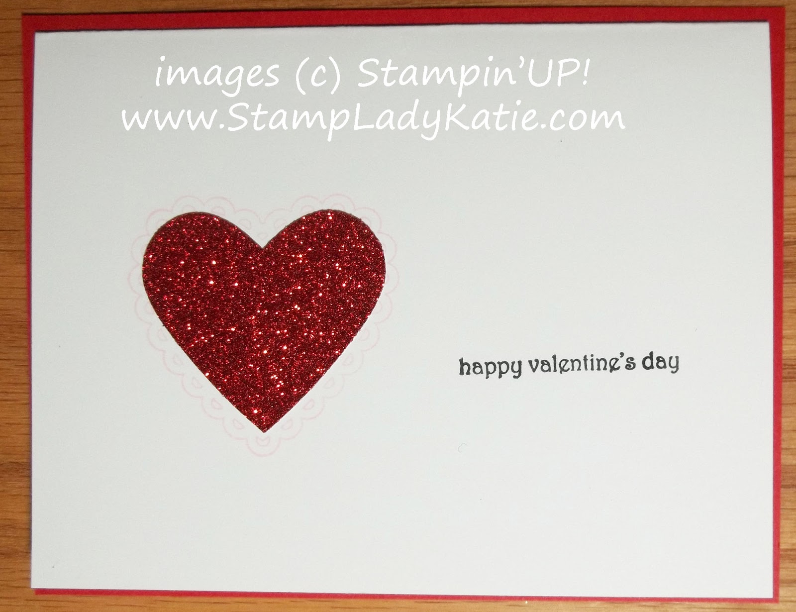 StampLadyKatie com Anniversary  Valentine  Card 