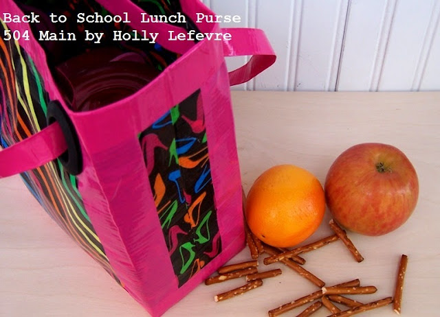 Back to School Lunch Purse by 504 Main