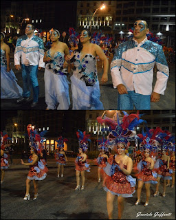 Desfile Inaugural del Carnaval. Uruguay. 2017 Comparsa Sarabanda