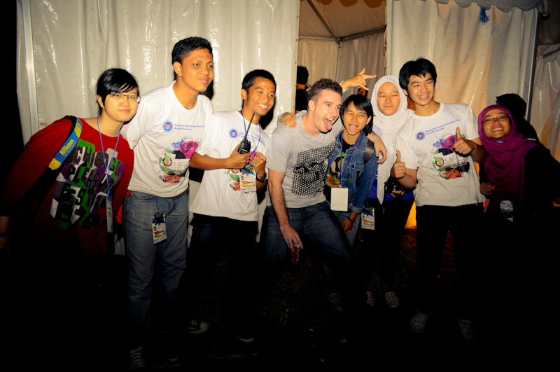 Backstage MFest 2011