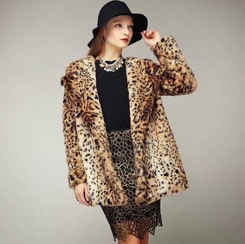 Premium Glam Yeti Faux-fur Coat