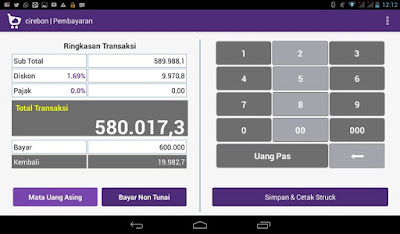 Pembayaran di dokuku android