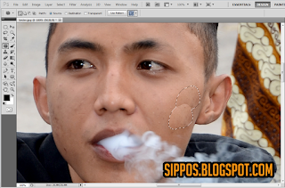 tutorial menghilangkan jerawat pada photoshop