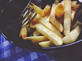Truffle fries at Mian at Salute Coffeeshop