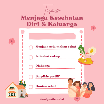 tips menjaga kesehatan diri dan keluarga