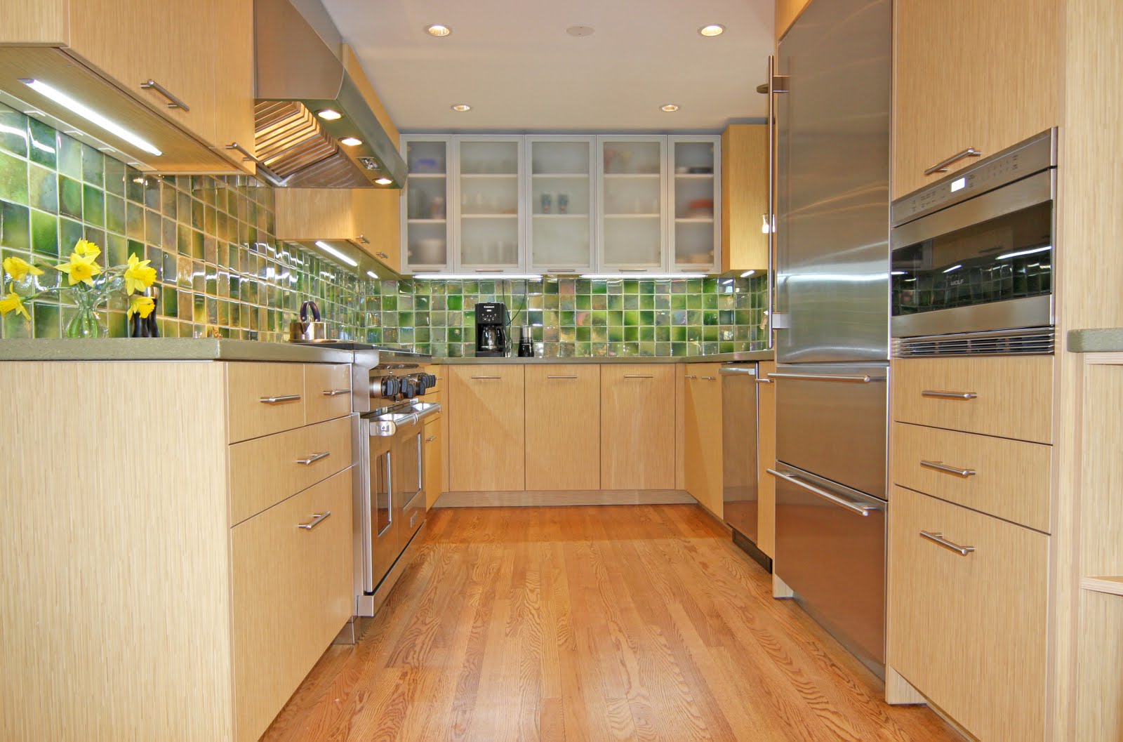 Remodeled Galley Kitchens