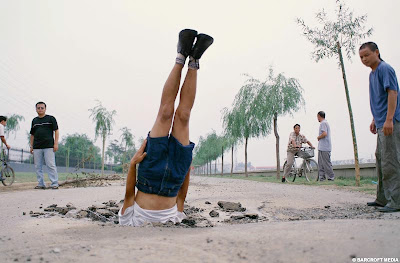 Chinese artist Li Wei’s Optical Illusions