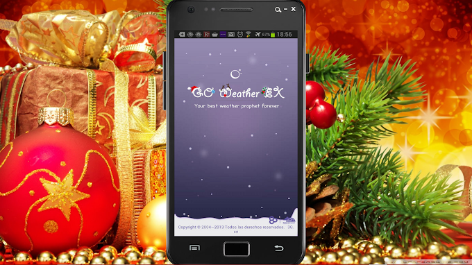  GO Weather EX para Android se actualiza a V4.25 ya está disponible para descargar