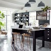 Black and White Kitchen Decorating Ideas