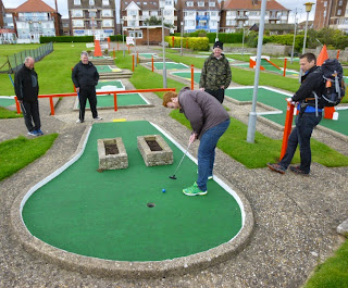 Arnold Palmer Crazy Golf course in Skegness