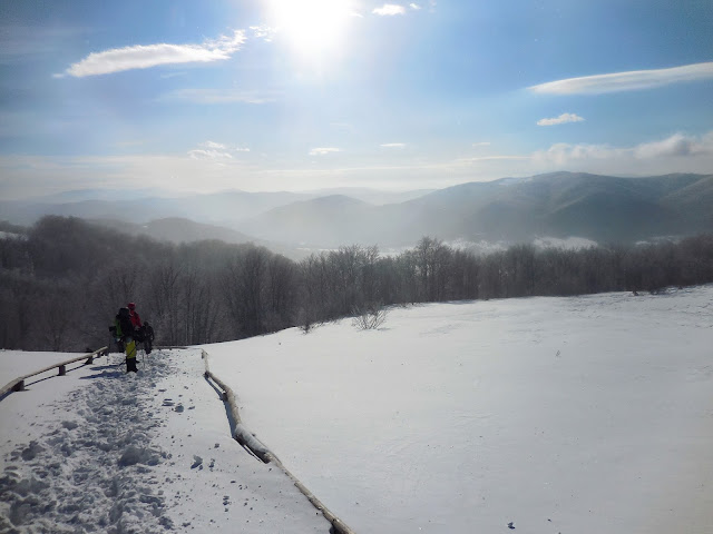 Bieszczady zimą