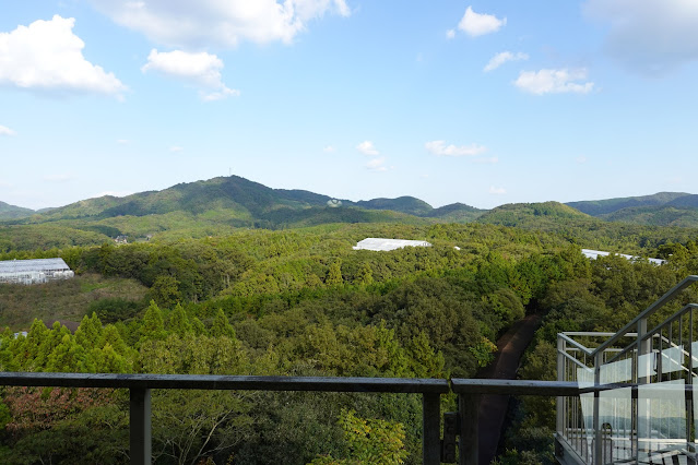 島根県松江市大垣町　松江フォーゲルパーク　くにびき展望台からの眺望