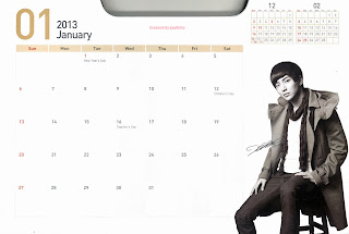 Suju Leeteuk Kyochon Calendar 2013