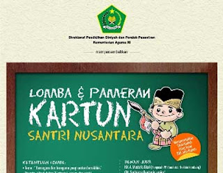 Lomba Kartun Santri Nusantara 2015 Perkenalkan Islam Rahmatan Lil Aalamiin