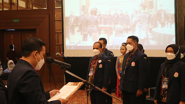 Pelantikan DPW PTPDI Jawa Tengah Resmi dilantik di Hotel Santika Semarang