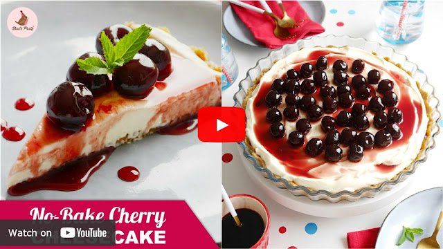 Cheesecake Sans Cuisson aux Cerises