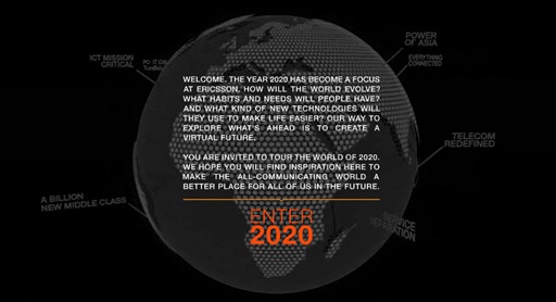 Ericsson futur le monde en 2020 prospective
